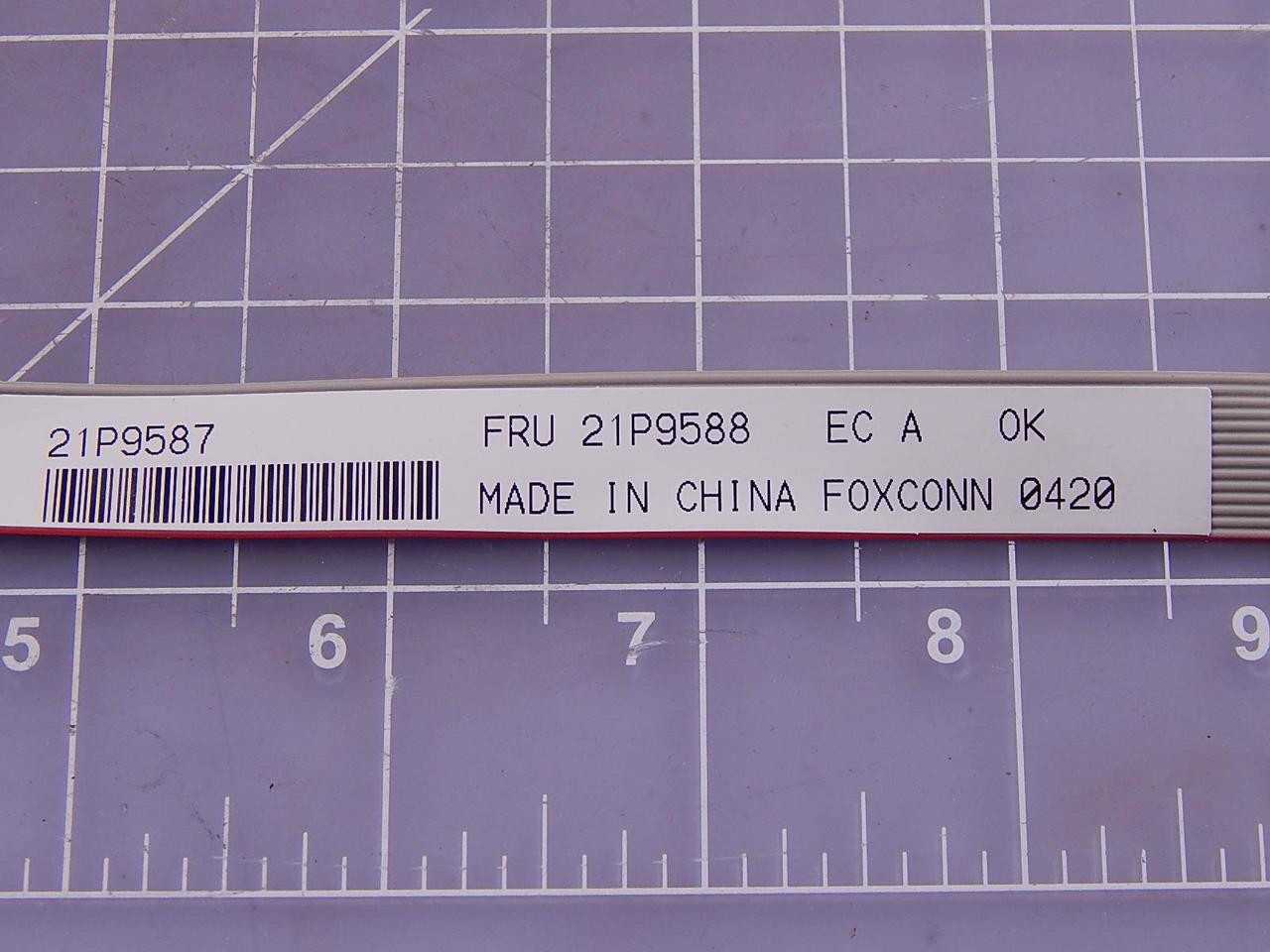 LOT OF 160 FOXCONN 0420 FRU 21P9588 CABLES - CORDSET CABLES