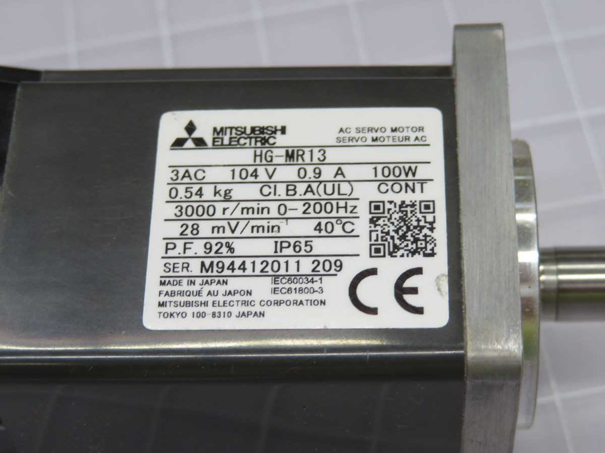 MITSUBISHI HG-MR13 AC SERVO MOTOR T257296 - SERVO