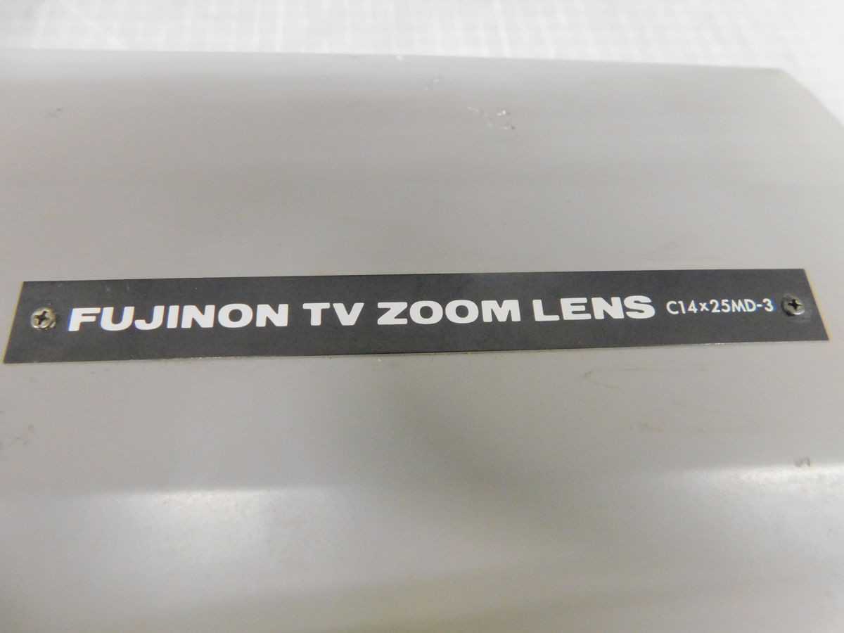 FUJI, FUJINON, PELCO C14X25MD-3, 741380, C14X25, TV25A TV ZOOM LENS 1:35/25-350 M5716 - SENSORS