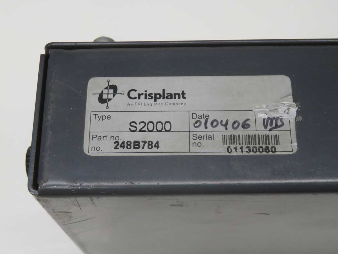 CRISPLANT 248B784 TILT-TRAY SORTER CONTROLLER T270758 - OPERATOR CONTROLS