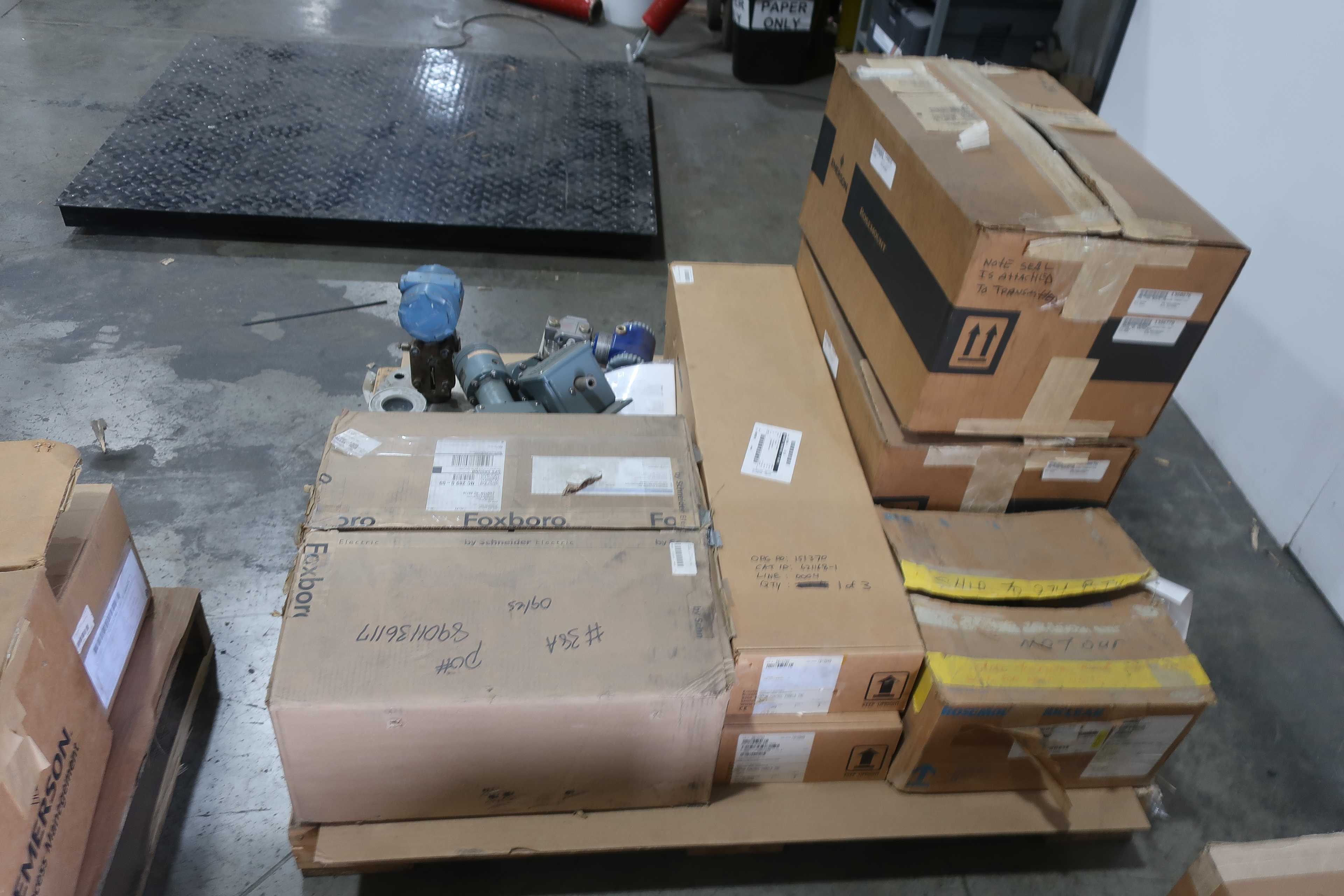 SKU 1761565 - 3 PALLETS OF ASSORTED TRANSMITTERS - INSTRUMENTATION