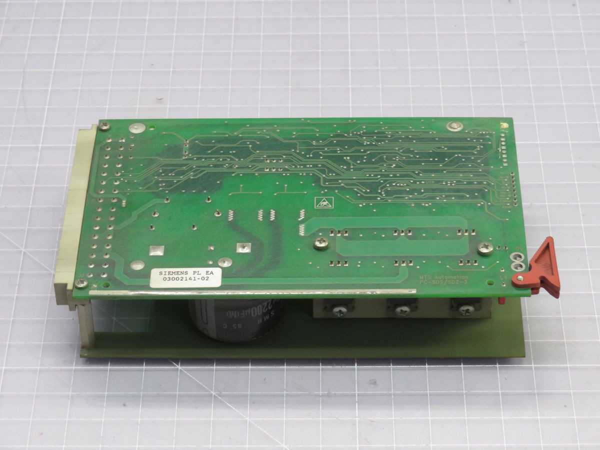 SIEMENS 03002141-02 SERVO AMPLIFIER BOARD T256020 - SERVO