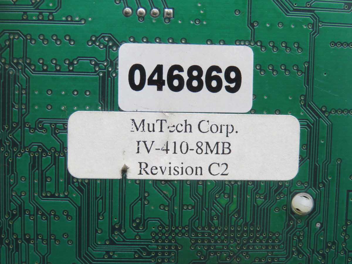 MUTECH IV-410 PCI BUS INTERFACE T257341 - PCB CIRCUIT BOARDS