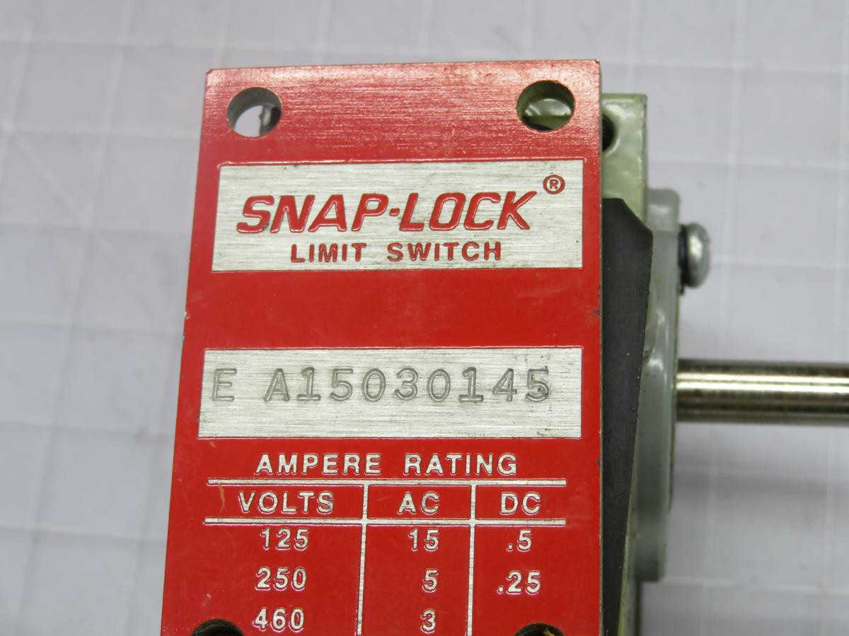 NAMCO EA15030145 SNAP-LOCK LIMIT SWITCH T229003 - SWITCHES