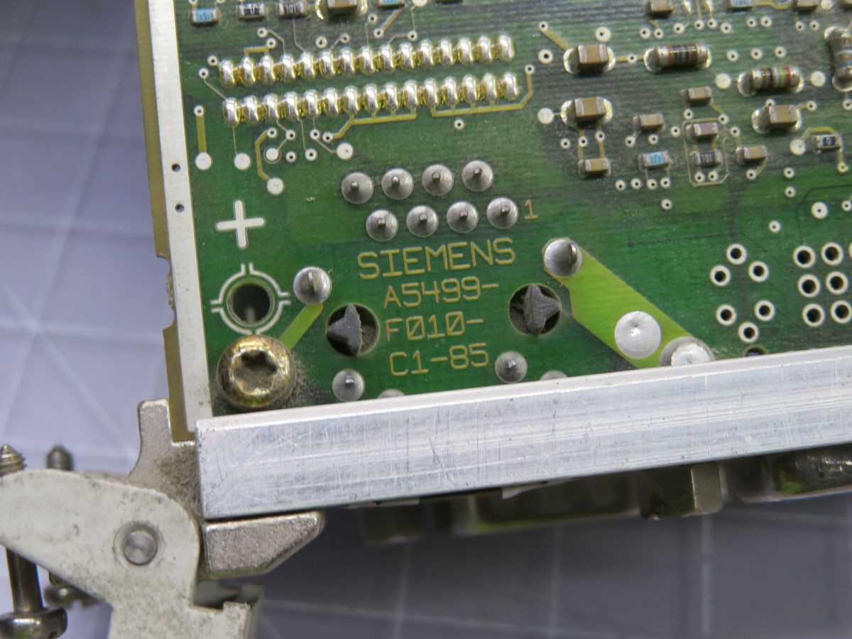 SIEMENS A5E00146929 CIRCUIT BOARD T255998 - PCB CIRCUIT BOARDS
