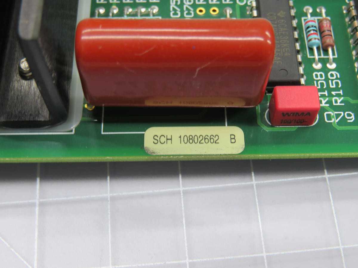 ULTRASONICS 10802665 CONTROL BOARD T221215 - PCB CIRCUIT BOARDS