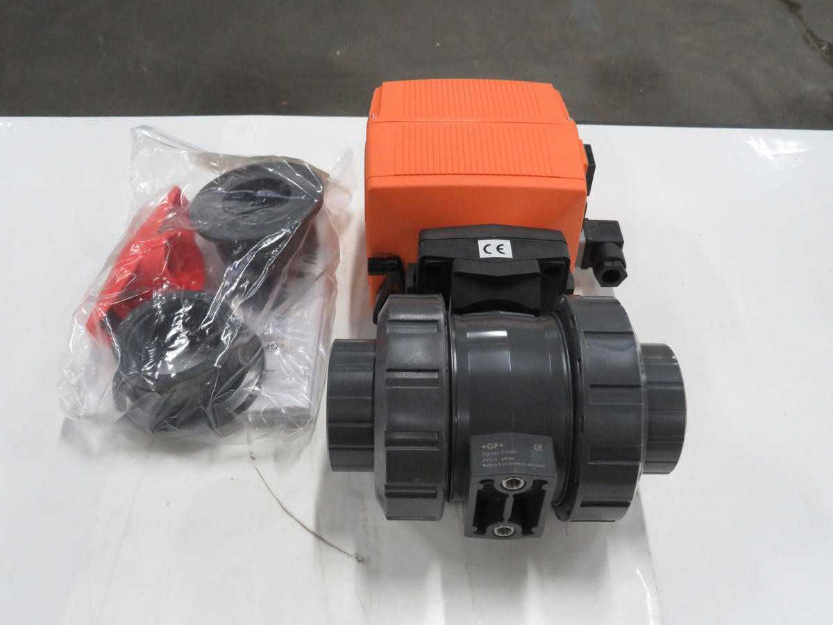 GF DN50 ELECTRONIC ACTUATED BALL VALVE T210026 - CONTROL VALVE