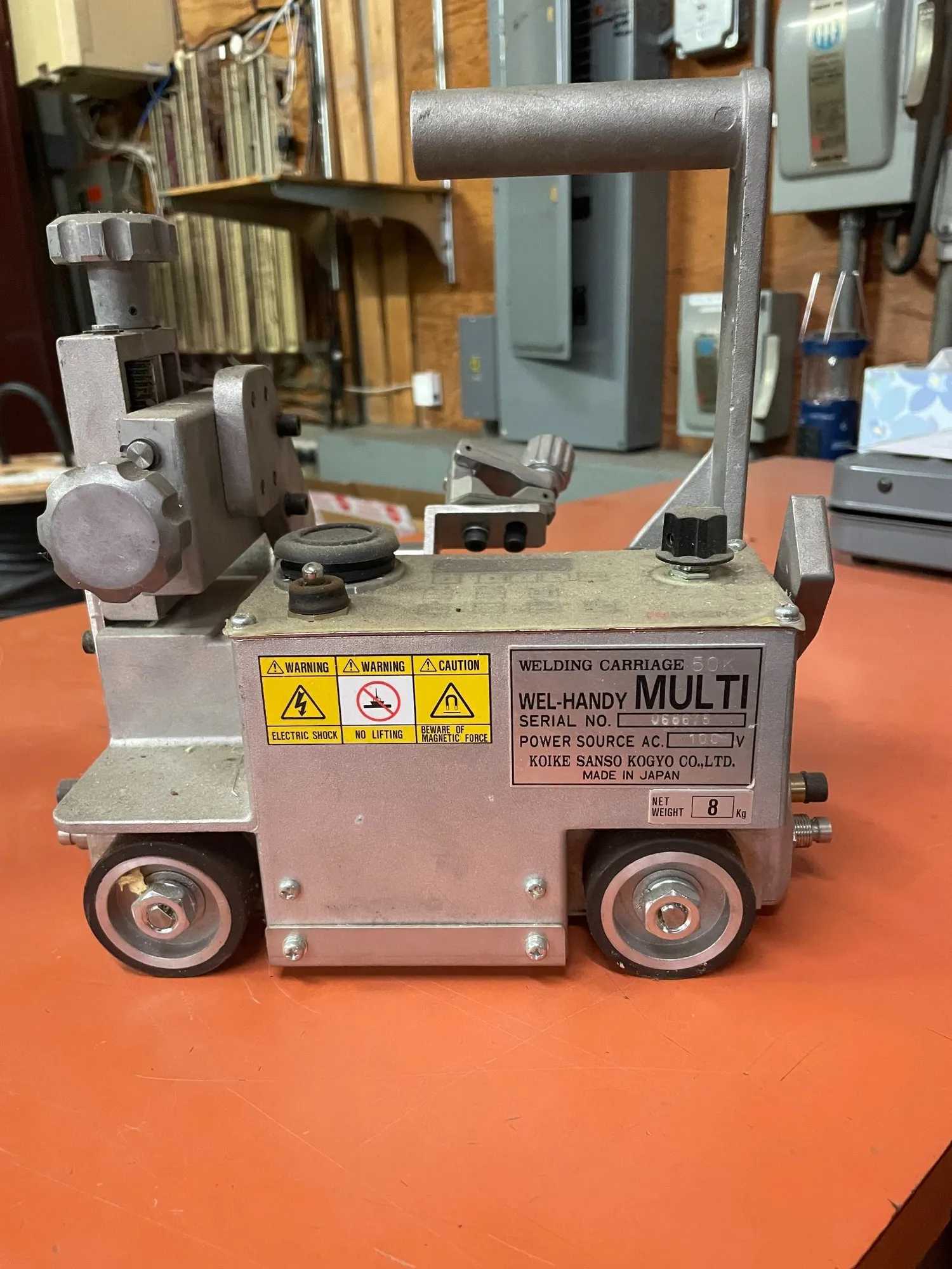2014 KOIKE ARONSON 61001072 PORTABLE WELDING CARRIAGE, 120-220V, 15 LBS, 6-60 IPM - WELDING EQUIPMENT