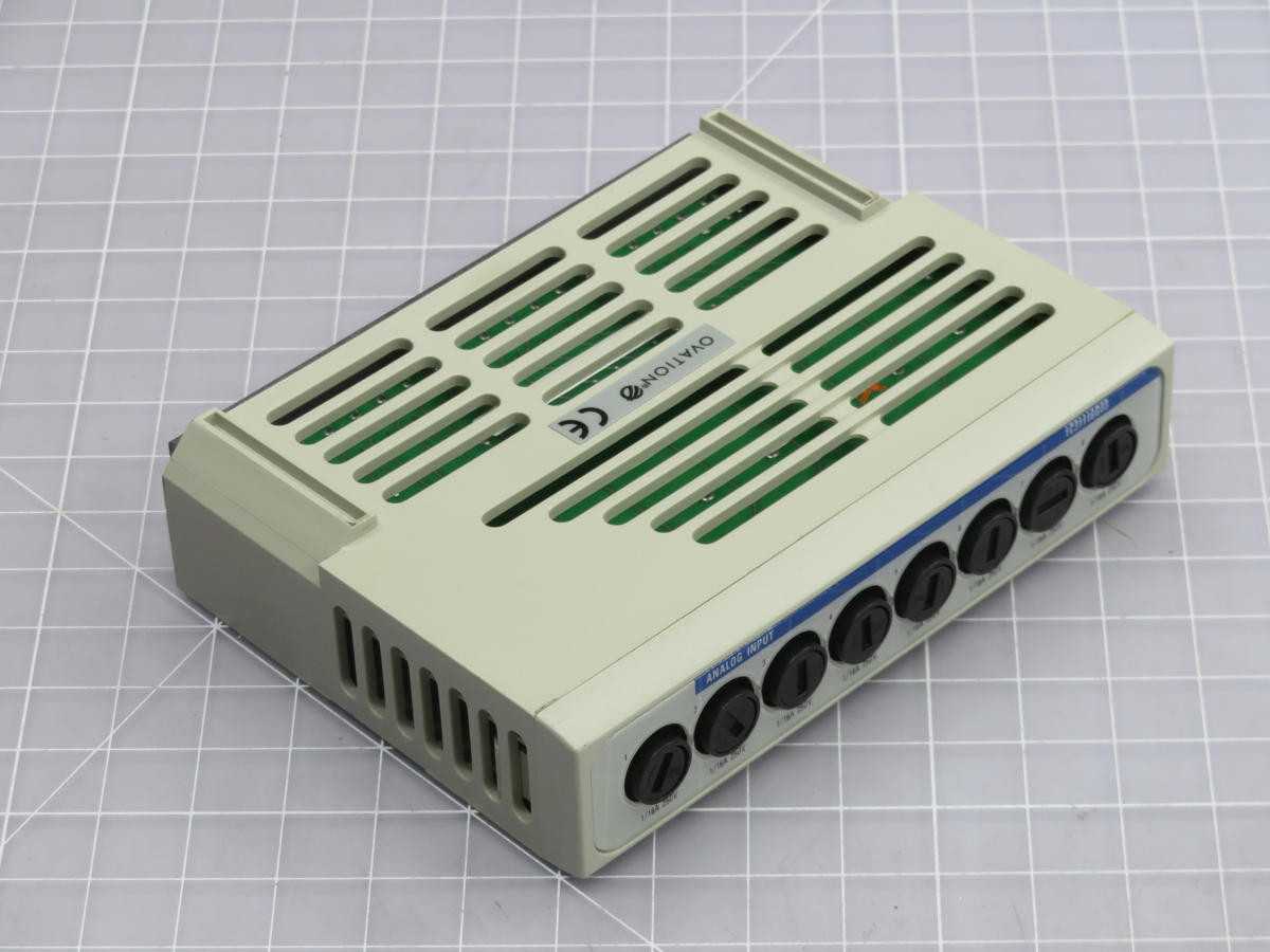 EMERSON 1C31116G03 OVATION ANALOG INPUT MODULE T237121 - PLC MODULES