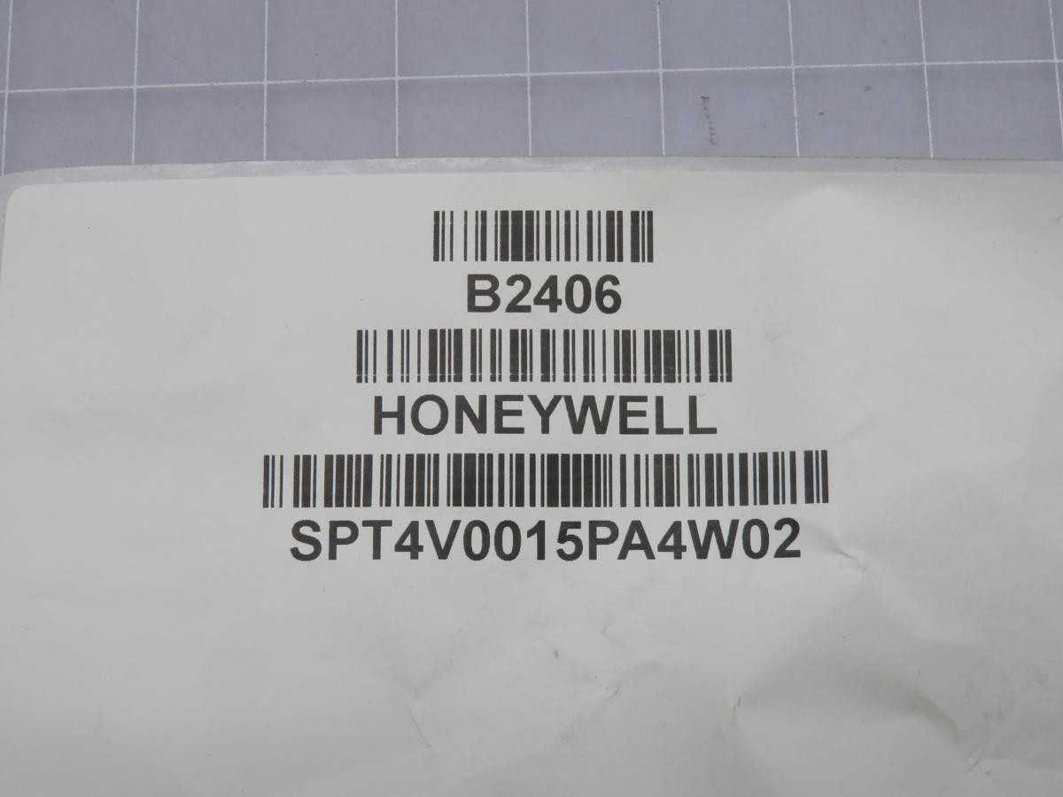 Honeywell SPT4V0015PA4W02 Pressure-JZ Stainless T224952 - SENSORS