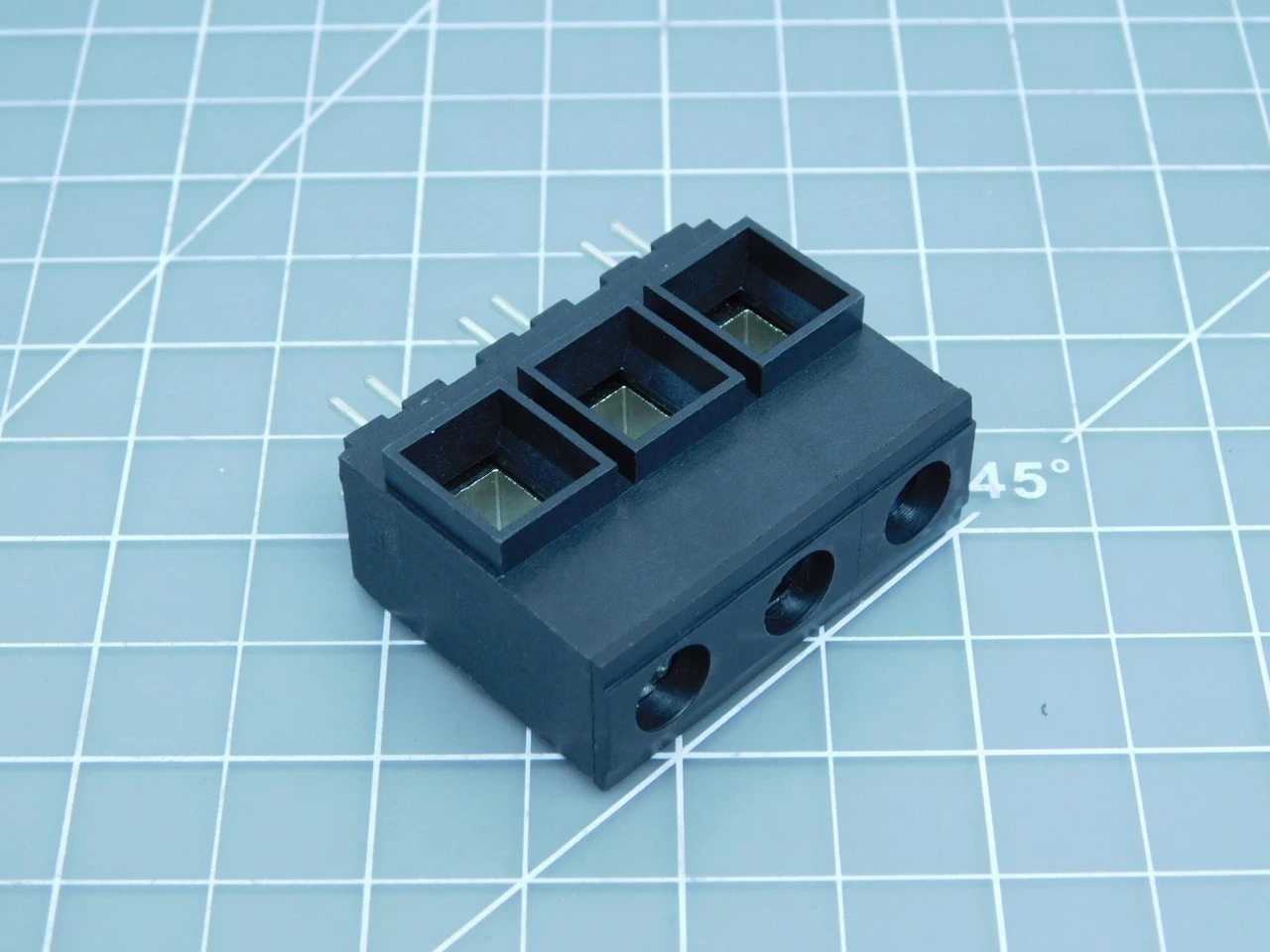 Lot Of 90 Molex 0399200503 Term Blk 3P Side Entry 15mm PCB Connectors - TERMINAL BLOCKS
