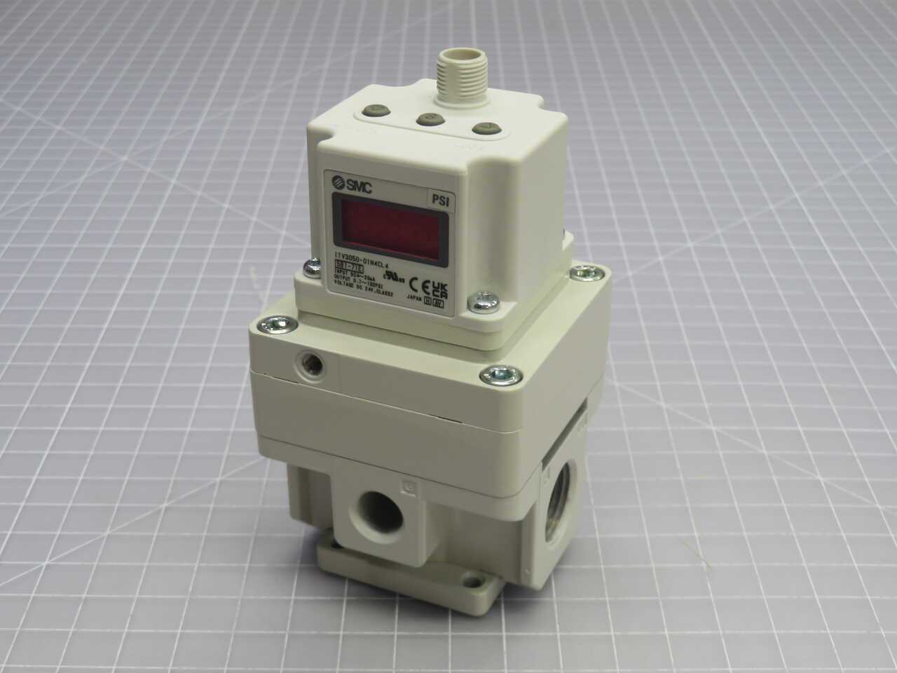 SMC ITV3050-01N4CL4 ELECTRO-PNEUMATIC REGULATOR T270320 - AUTOMATION & CONTROLS