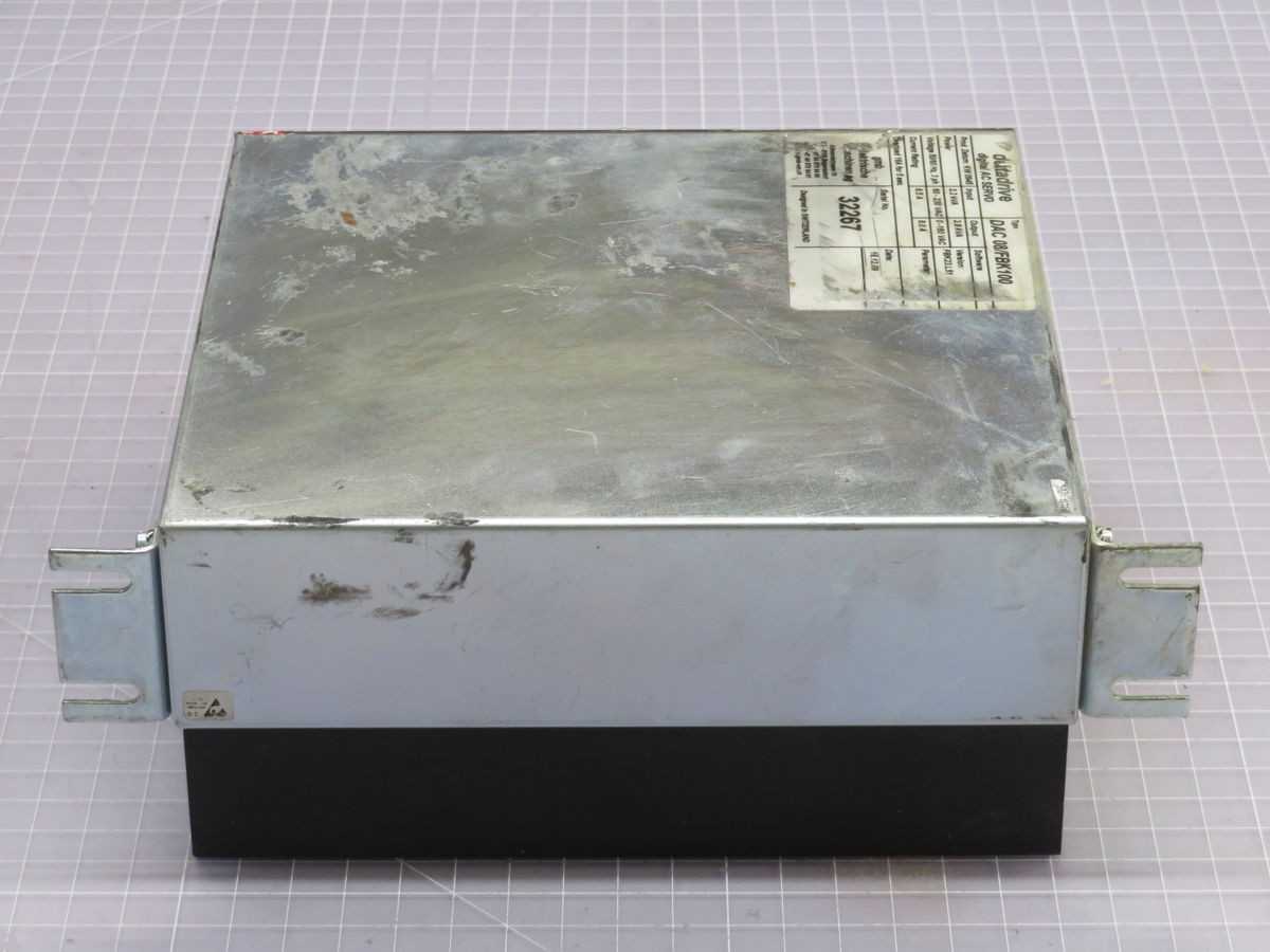 DELTA DRIVE DAC08/FBK100 DIGITAL AC SERVO DRIVE T255523 - AC VFD DRIVES