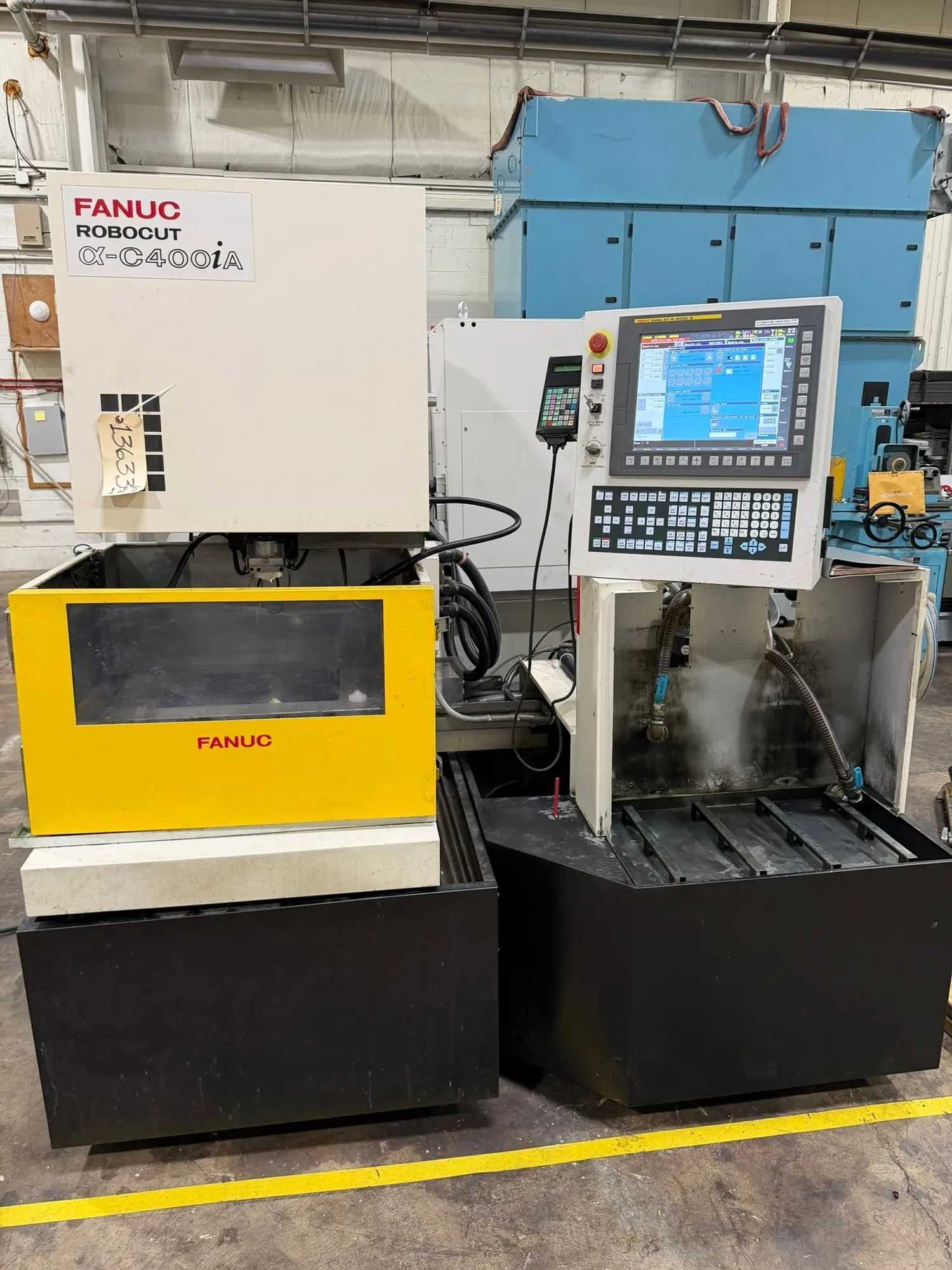 2015 FANUC Robocut A-C400iA 5-Axis Wire EDM, 145 GAL Tank, 0.012" Wire Diameter - WIRE EDM MACHINES