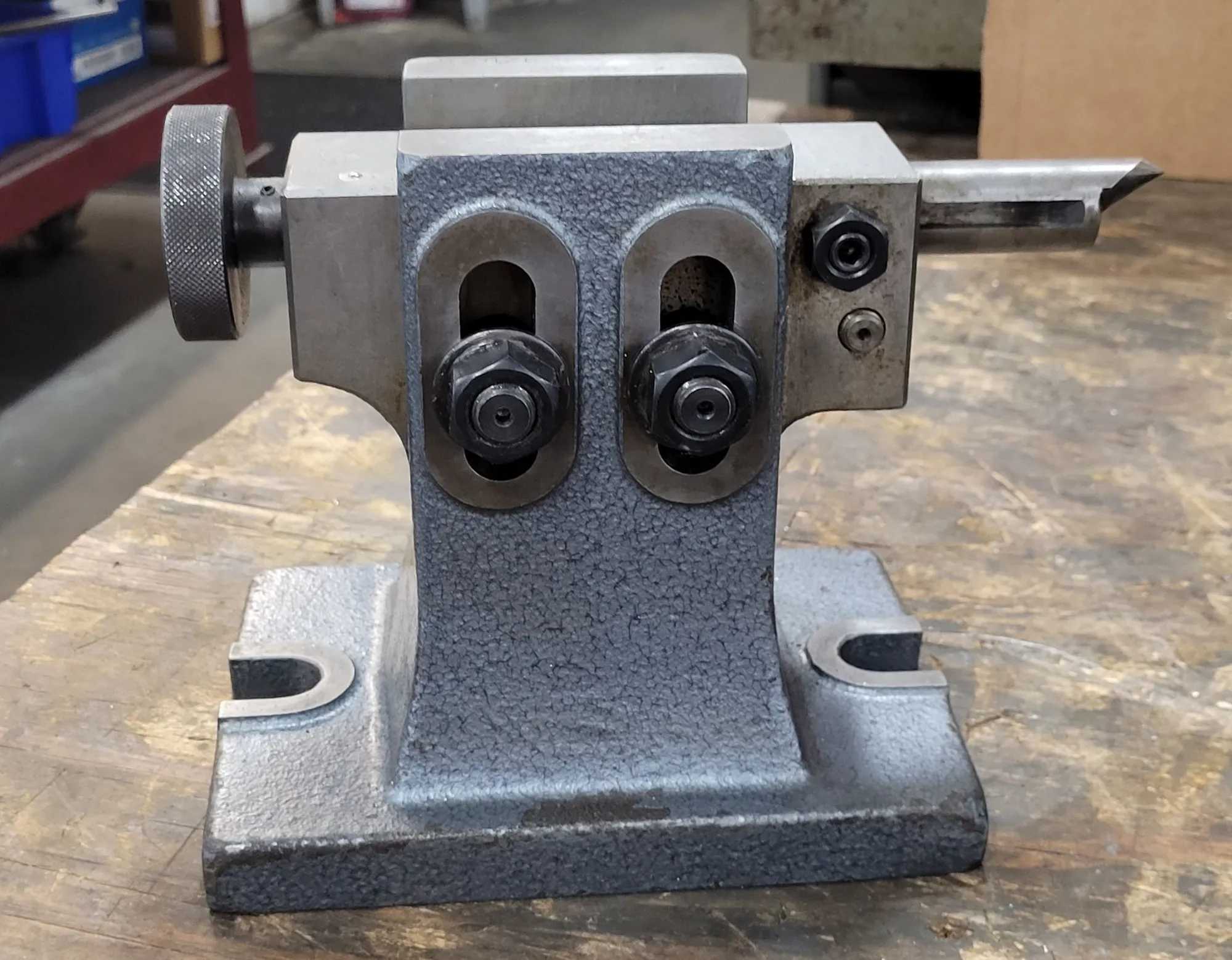 Yuasa 8 In. Model 550-008 3-Jaw Indexer Head With Tailstock - MACHINING ACCESSORIES & TOOLING