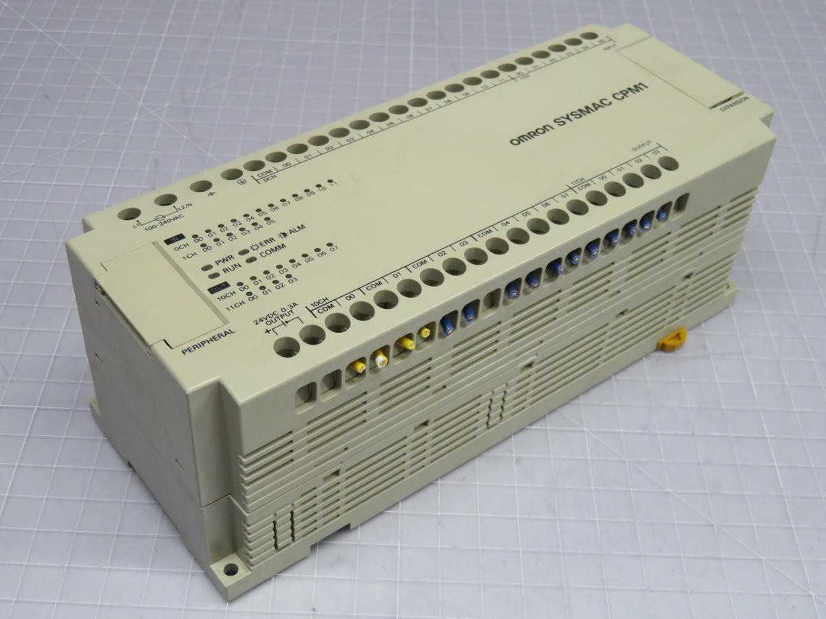 OMRON CPM1-30CDR-A-V1 PROGRAMMABLE CONTROLLER T216989 - PLC MODULES