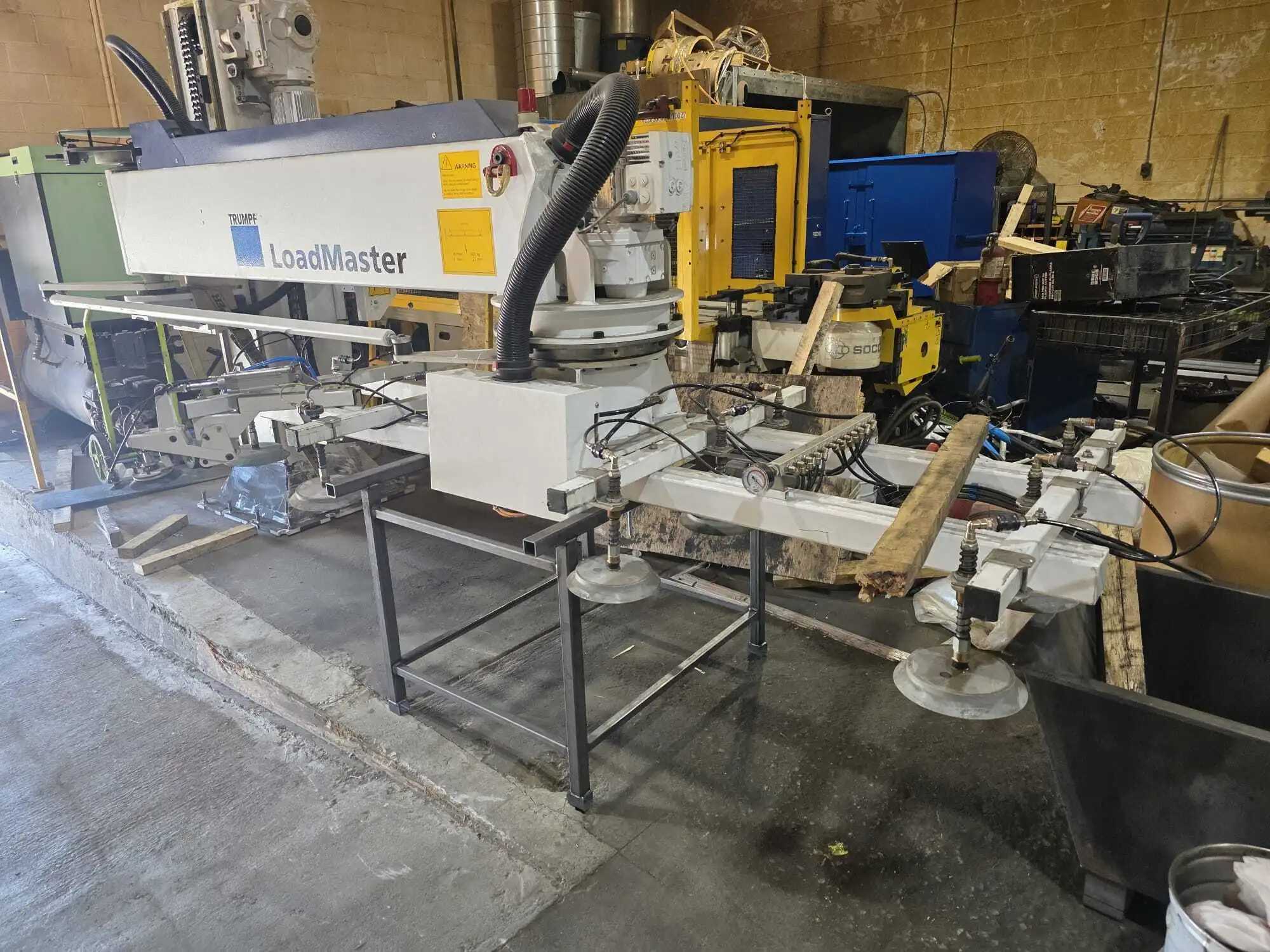Trumpf Loadmaster Automatic Sheet Loader, 3000X1500MM, 25mm, 900kg, 103S - WORK POSITIONING