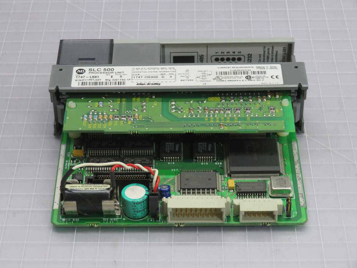 ALLEN-BRADLEY 1747-L531 PROCESSOR UNIT T232906 - INDUSTRIAL PARTS