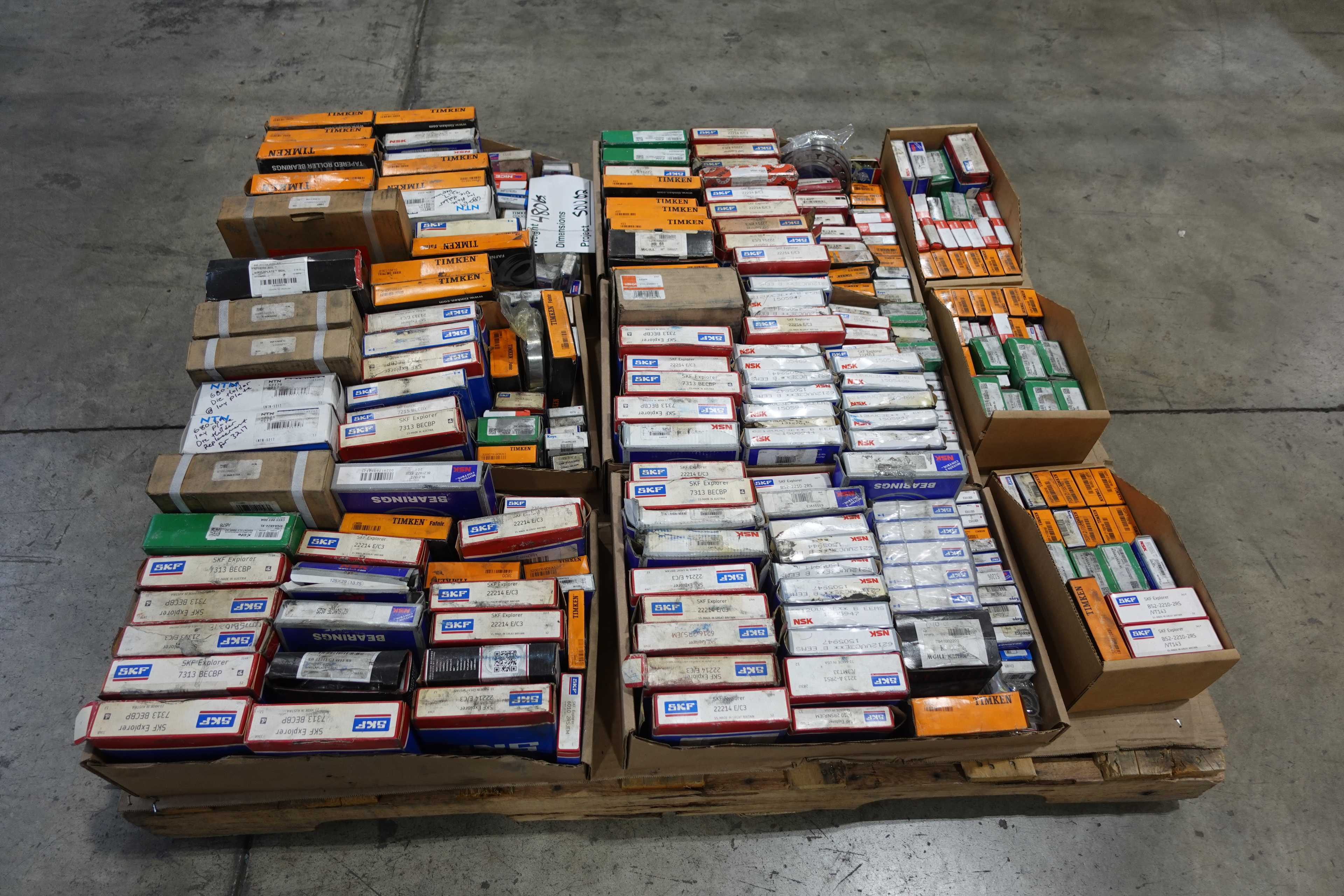SKU 1771231 - PALLET OF ASSORTED BEARINGS - BEARINGS