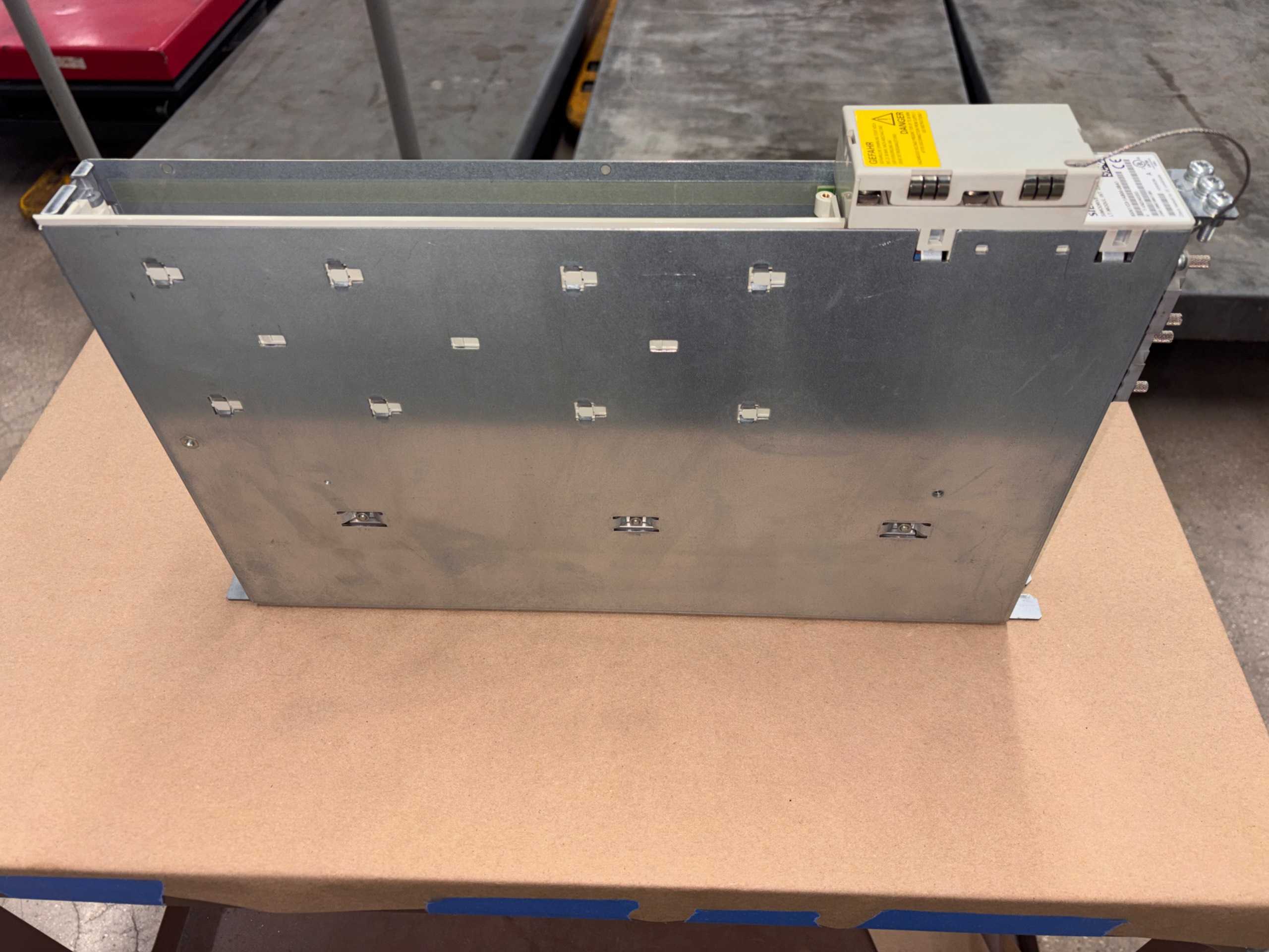 2007 SIEMENS 6SN1123-1AB00-0BA1 SIMODRIVE 611 POWER MODULE - POWER INVERTERS