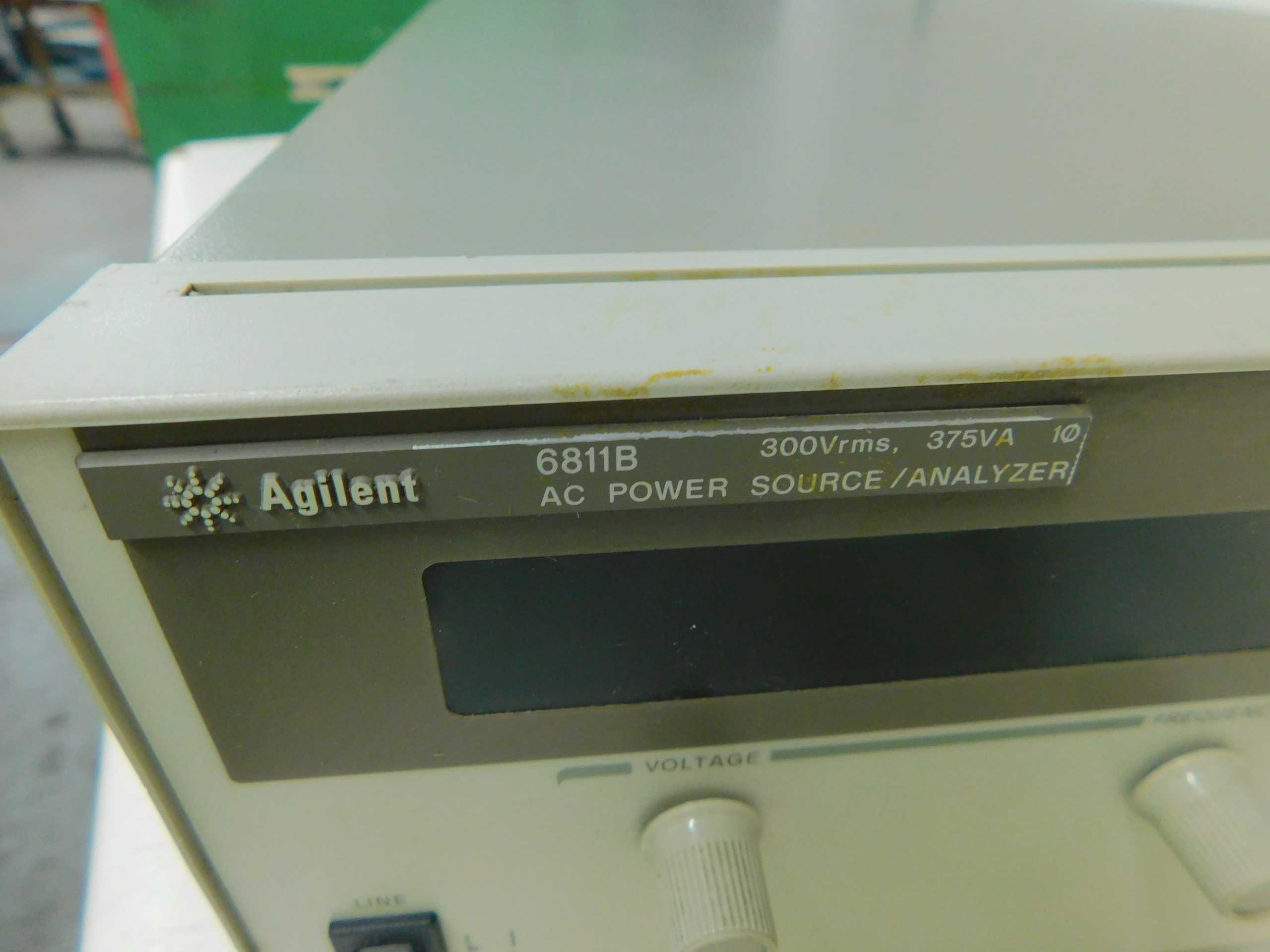 AGILENT 6811B AC POWER SOURCE/ANALYZER, 300VRS,40--1000HZ,375VA,1PH - ANALYZER