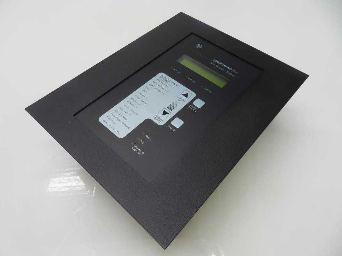 GE TM1G04 POWER LEADER POWER PANEL METER T211532 - PANEL METERS