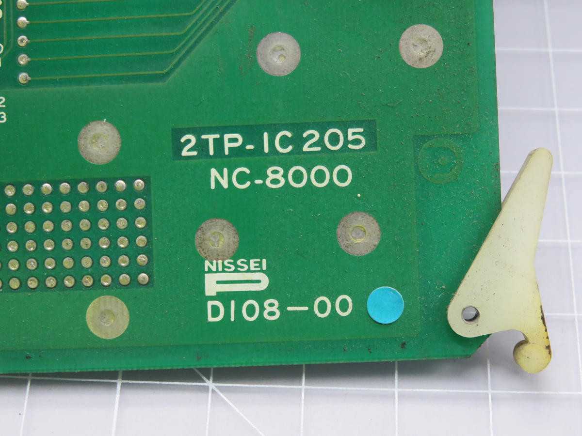 NISSEI 2TP-IC205 NC-8000 CIRCUIT BOARD T220653 - PCB CIRCUIT BOARDS