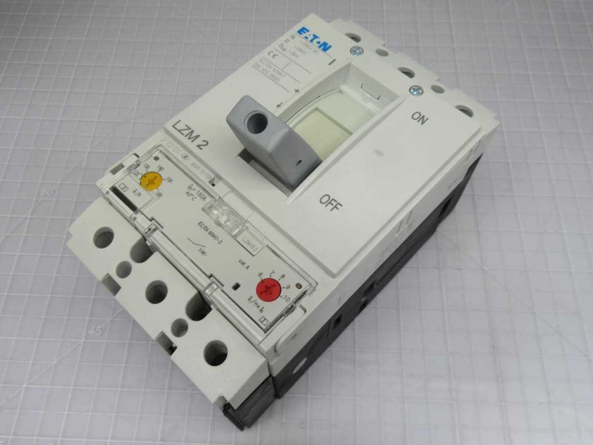 EATON LZMB2-A160 CIRCUIT BREAKER 690 VAC 8KV 50/60HZ T200141 - INDUSTRIAL PARTS