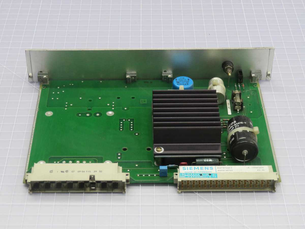 SIEMENS A5E00146723 KSP-NTS50-3 CIRCUIT BOARD T221731 - PCB CIRCUIT BOARDS