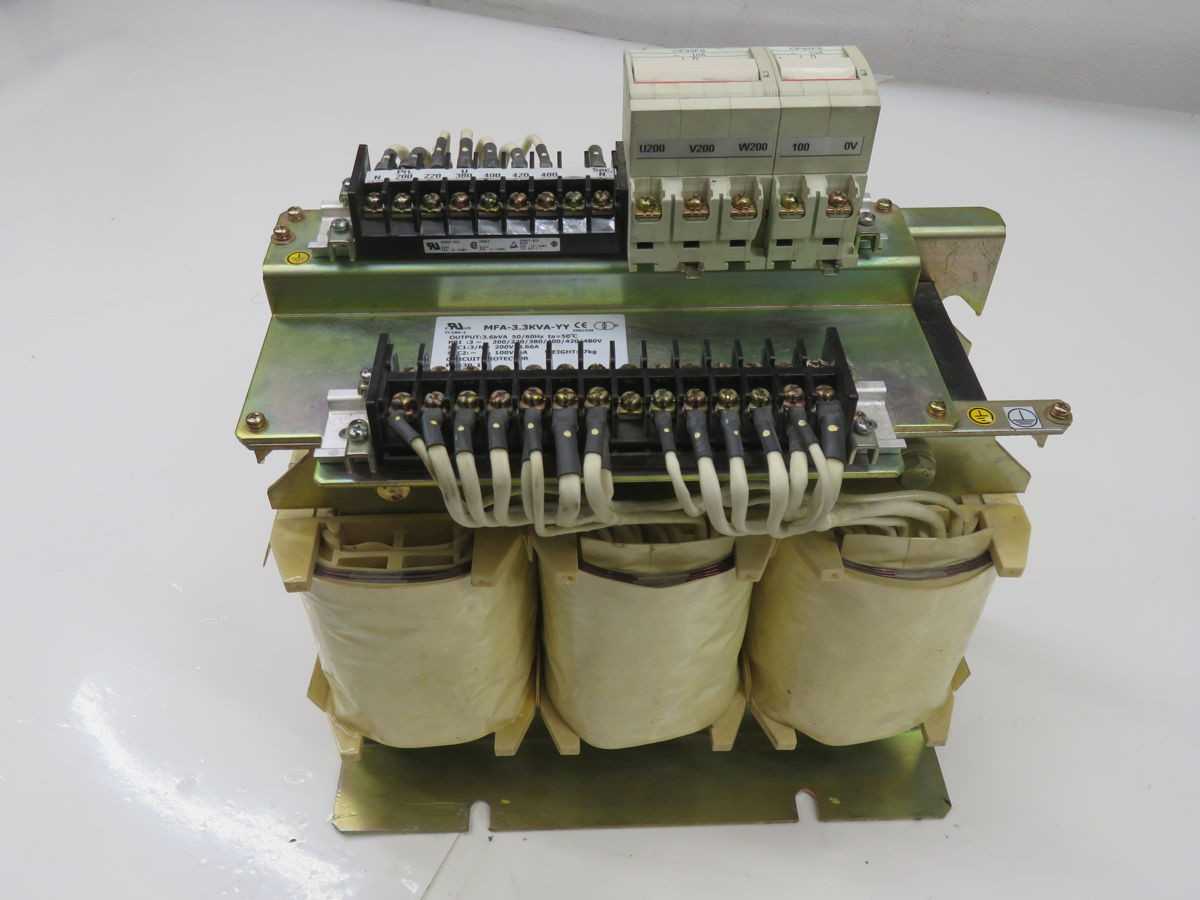 Tamura MFA-3.3kVA-YY Transformer T248432 - High Efficiency Power Solution - POWER TRANSFORMERS