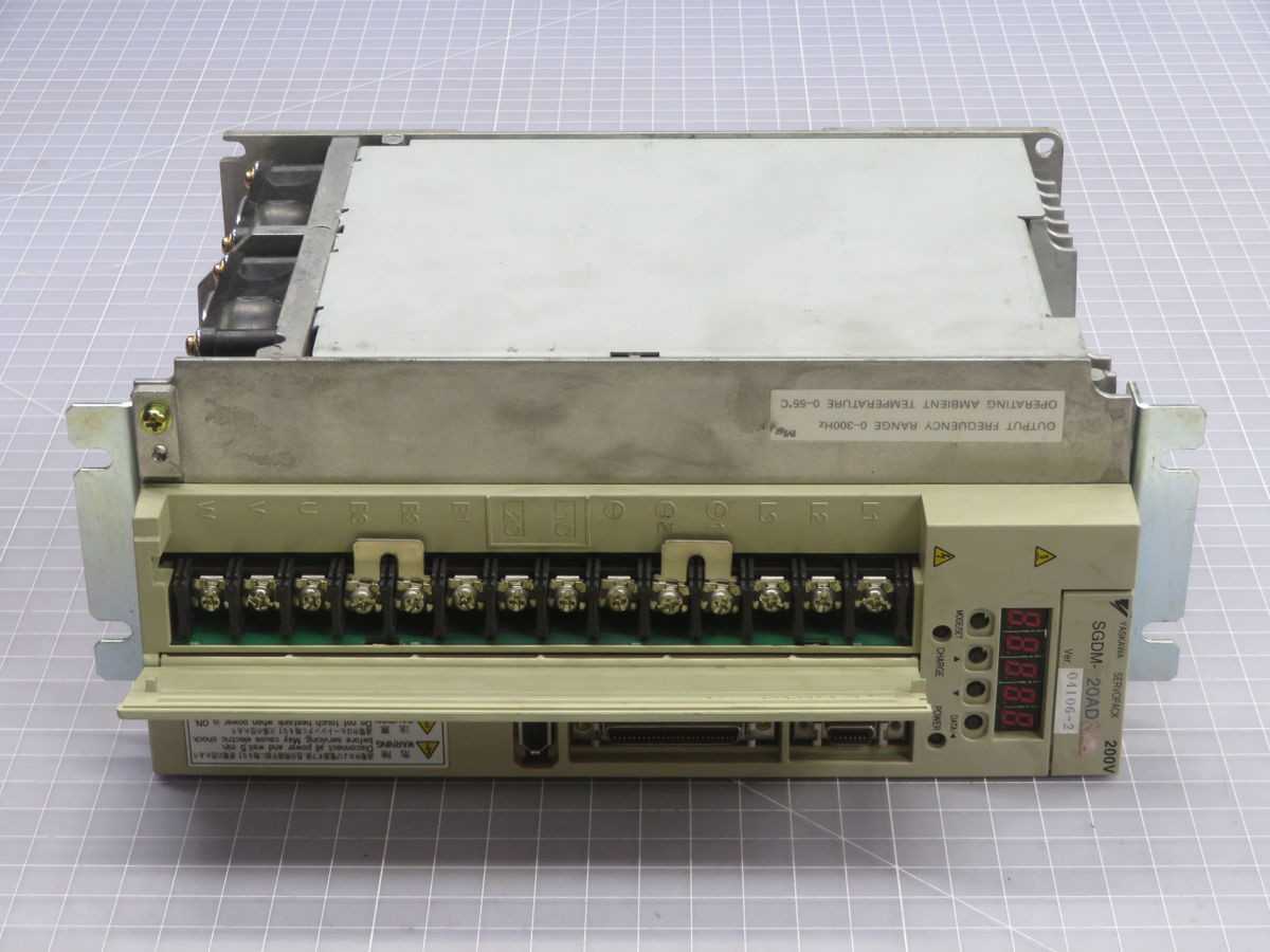 Yaskawa SGDM-20AD-RY1 Servopack Servo Drive T247168 - SERVO