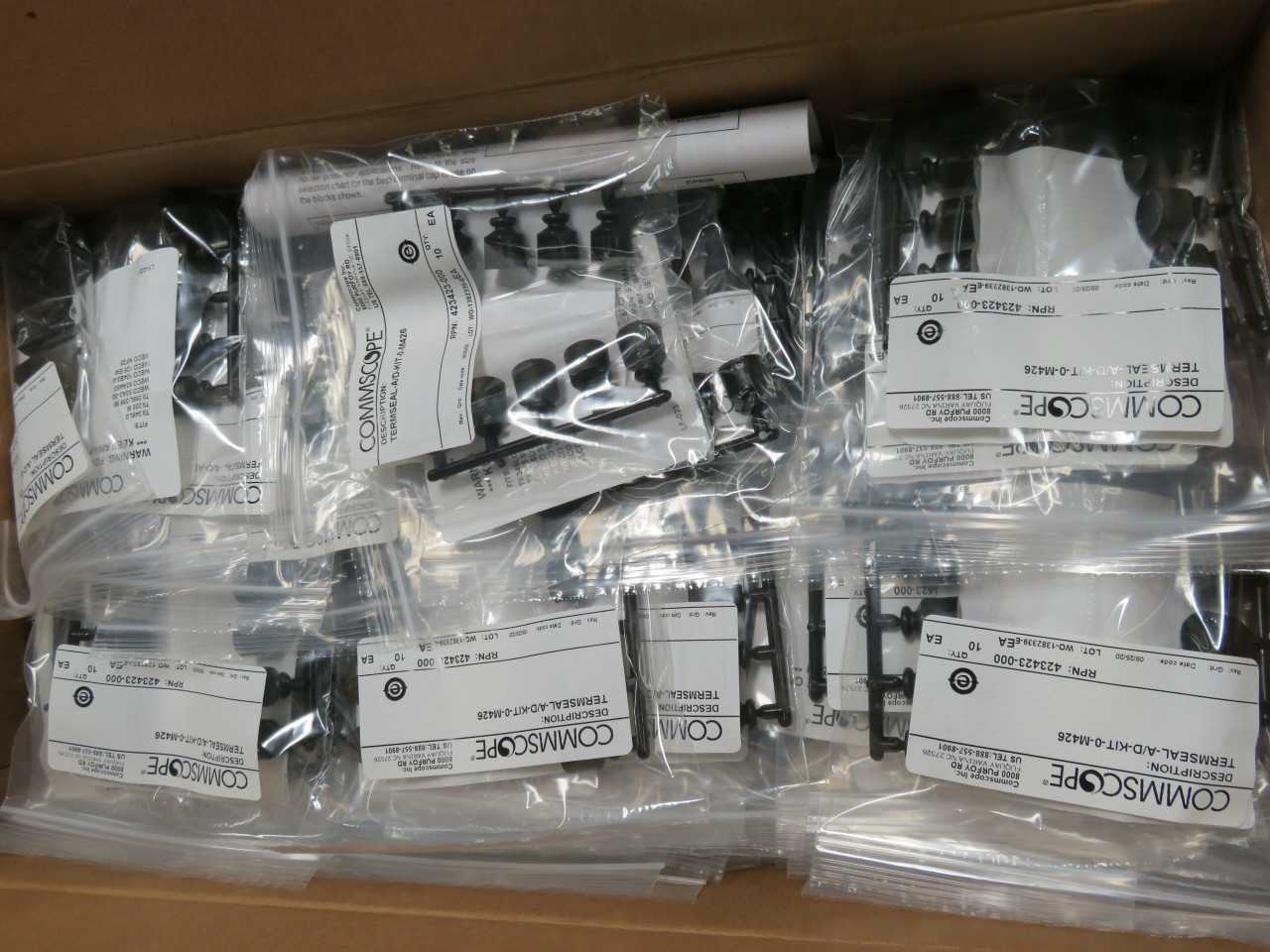 Lot Of 1000 CommScope Termseal A/D Kit Fiber Optic Accessories T171866 - FIBER OPTIC CABLE