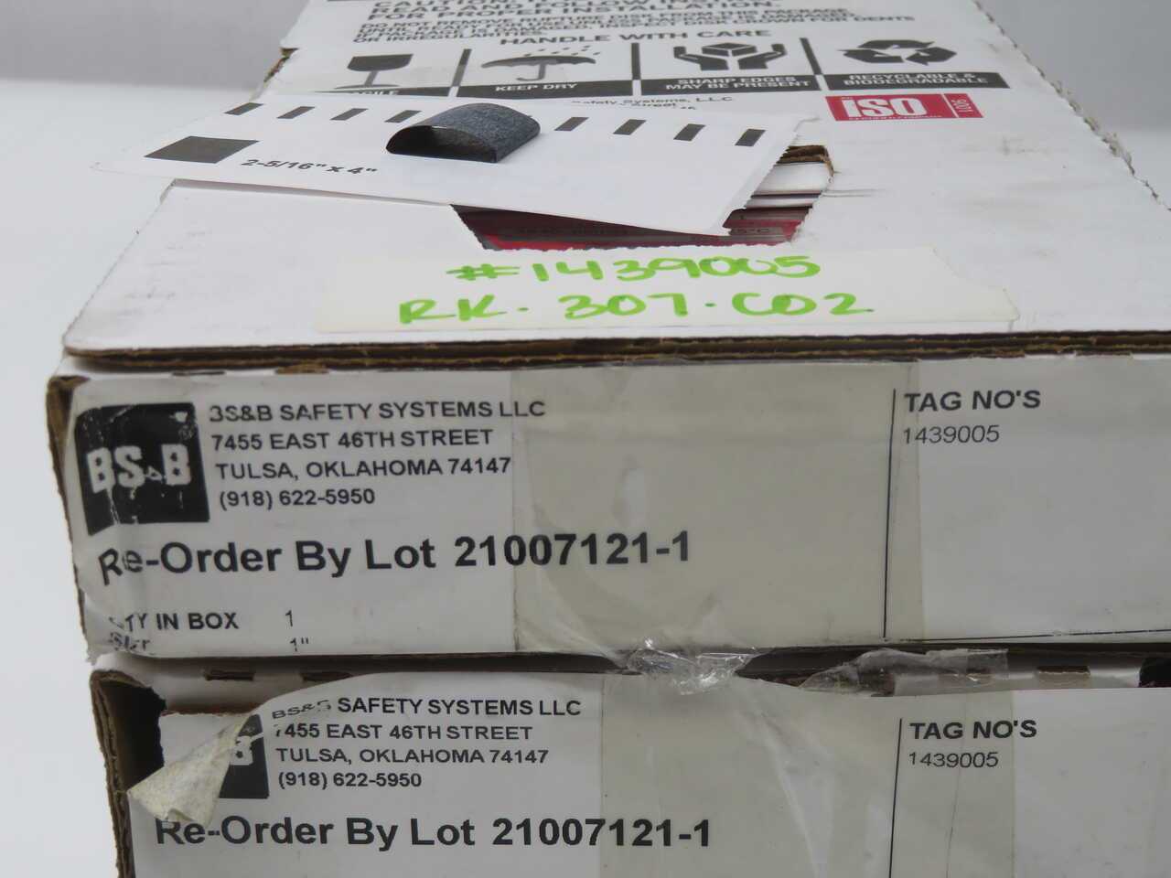 BS&B 1439005 Rupture Disk T270480 - High Performance Safety Solution - RUPTURE DISC