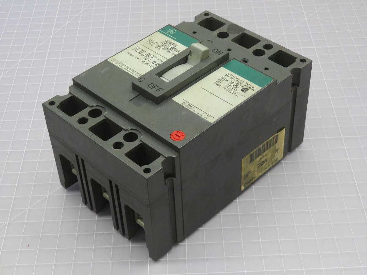 GENERAL ELECTRIC TED134020 BREAKER T224974 - INDUSTRIAL PARTS
