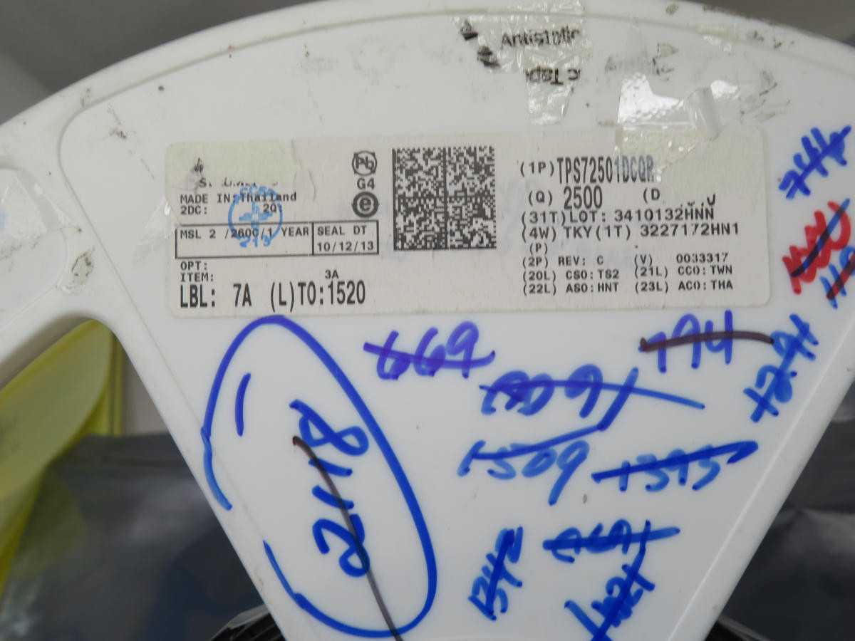 LOT OF 300 TEXAS INSTRUMENTS TPS72501DCQR IC REG LINEAR POS ADJ 1A SOT223
T193485 - INDUSTRIAL PARTS