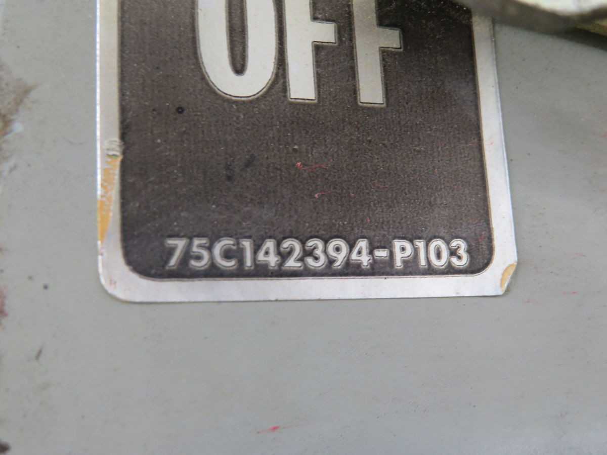GE FVK361R FUSIBLE BUSPLUG T255160 - DISCONNECT SWITCHES