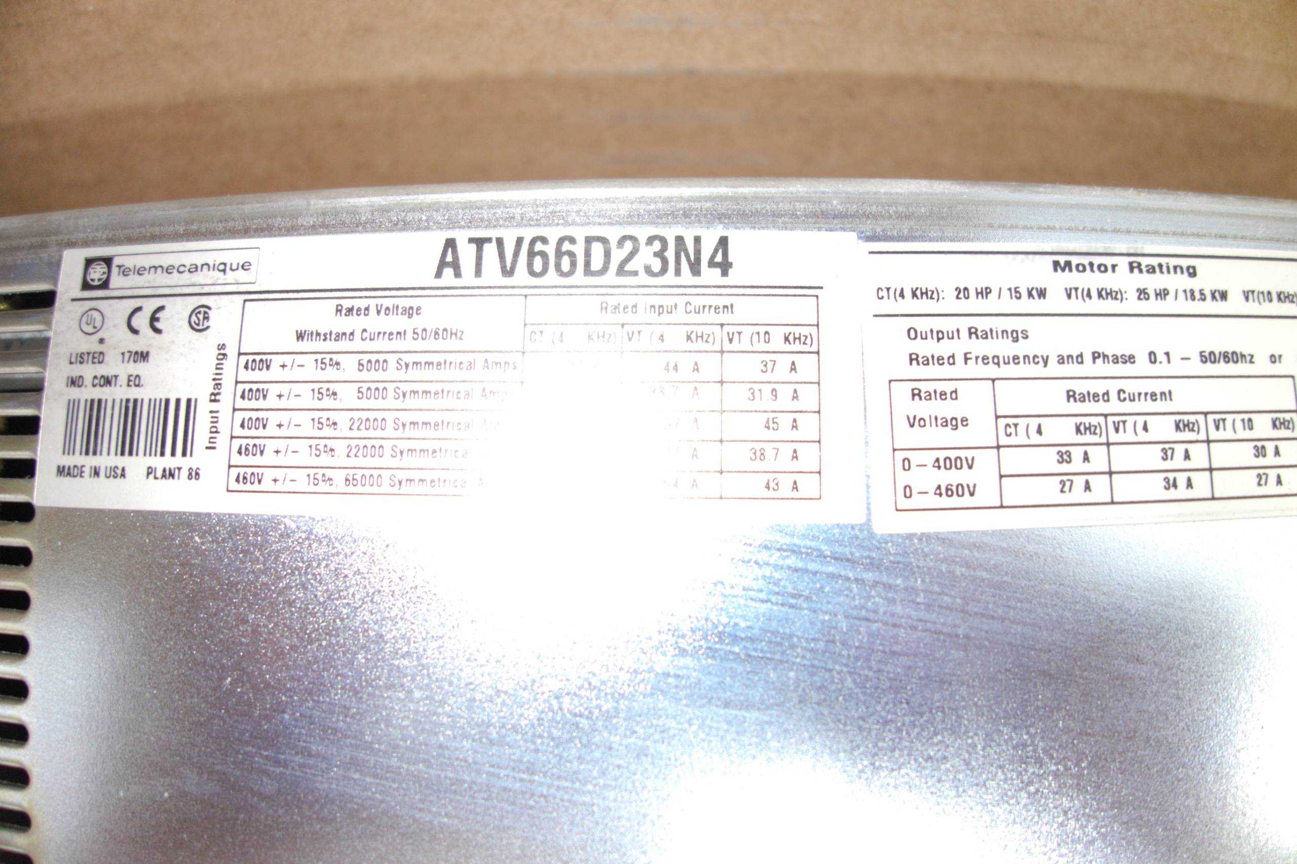 SKU 1785006 - 2 Pallets Of Assorted AC Motor Drives - MOTOR DRIVES