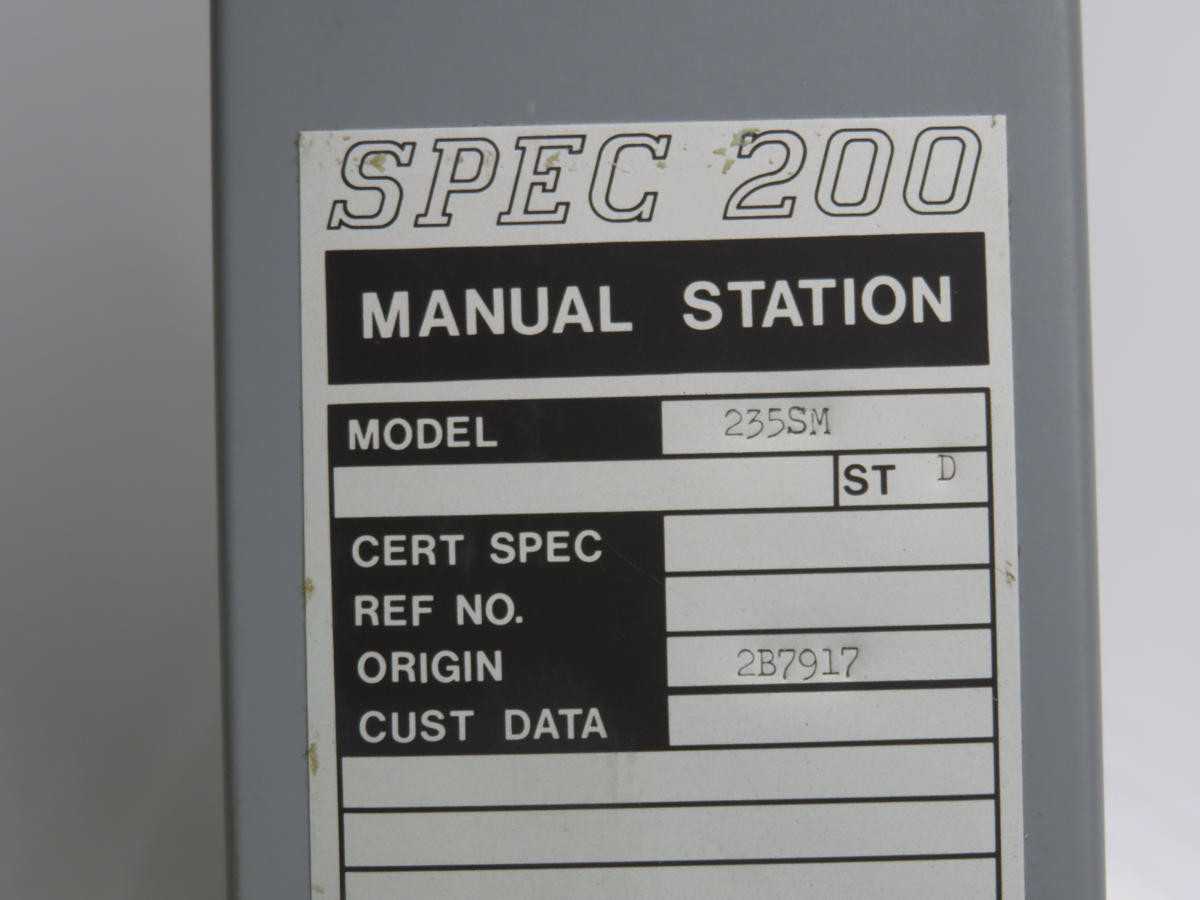 FOXBORO 235SM MANUAL STATION CONTROLLER T210483 - AUTOMATION & CONTROLS