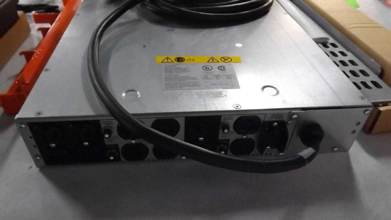 APC SYMMETRA SYTF2X215 5KVA 208/120V STEP-DOWN TRANSFORMER W/ 15 FT. INPUT CORD - DRY TRANSFORMERS