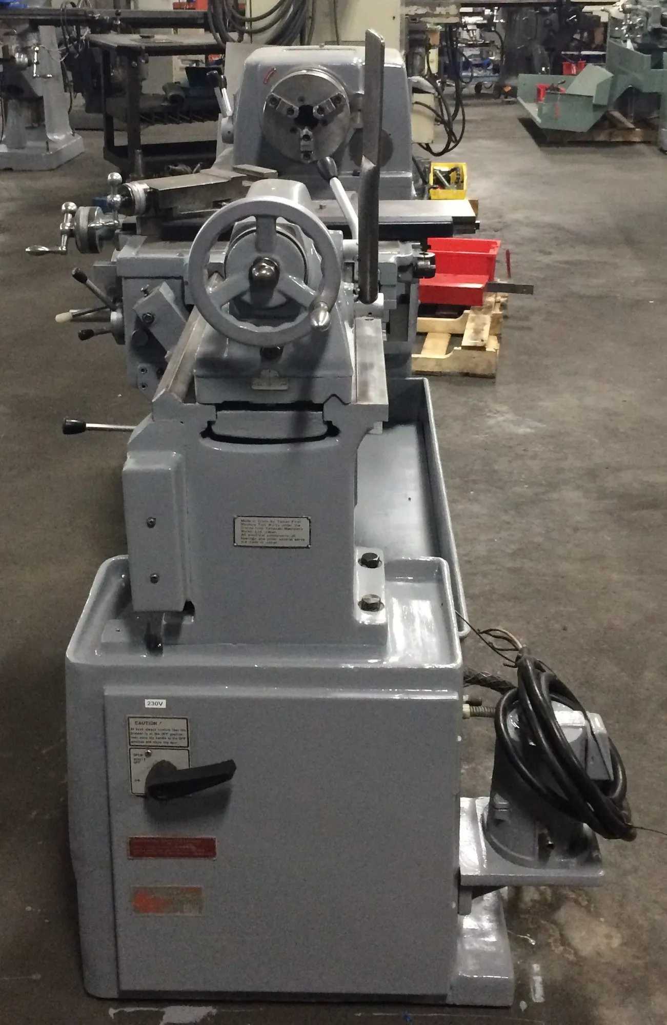 MAZAK MATE MANUAL LATHE 14" SWING, 40" CENTERS, 5 HP, 2000 RPM - HEAVY DUTY EQUIPMENT - MANUAL LATHES