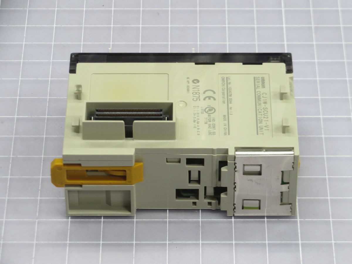 OMRON CJ1W-SCU21-V1 COMMUNICATIONS MODULE T246367 - PLC MODULES