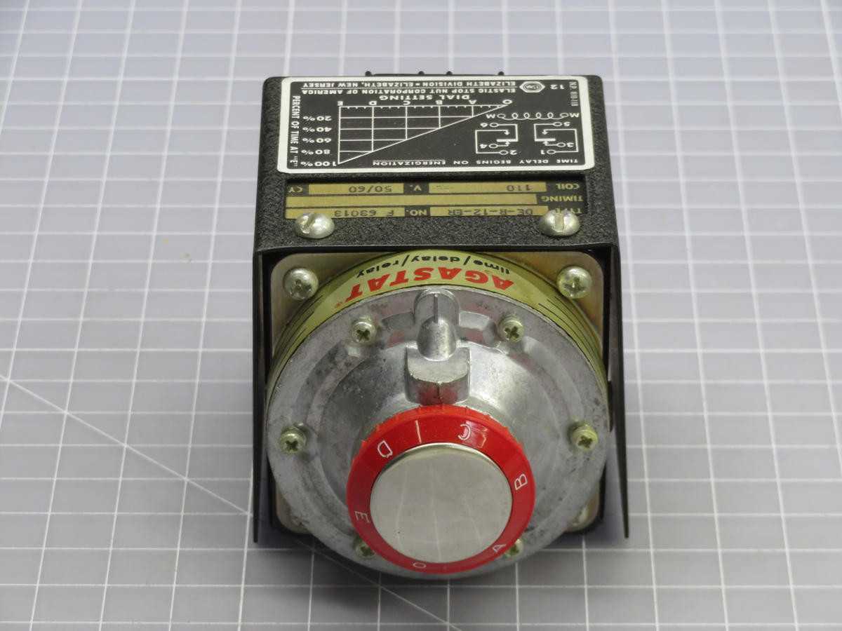 Agastat DE-R-12-ER Time Delay Relay T240165 - TIME DELAY RELAY