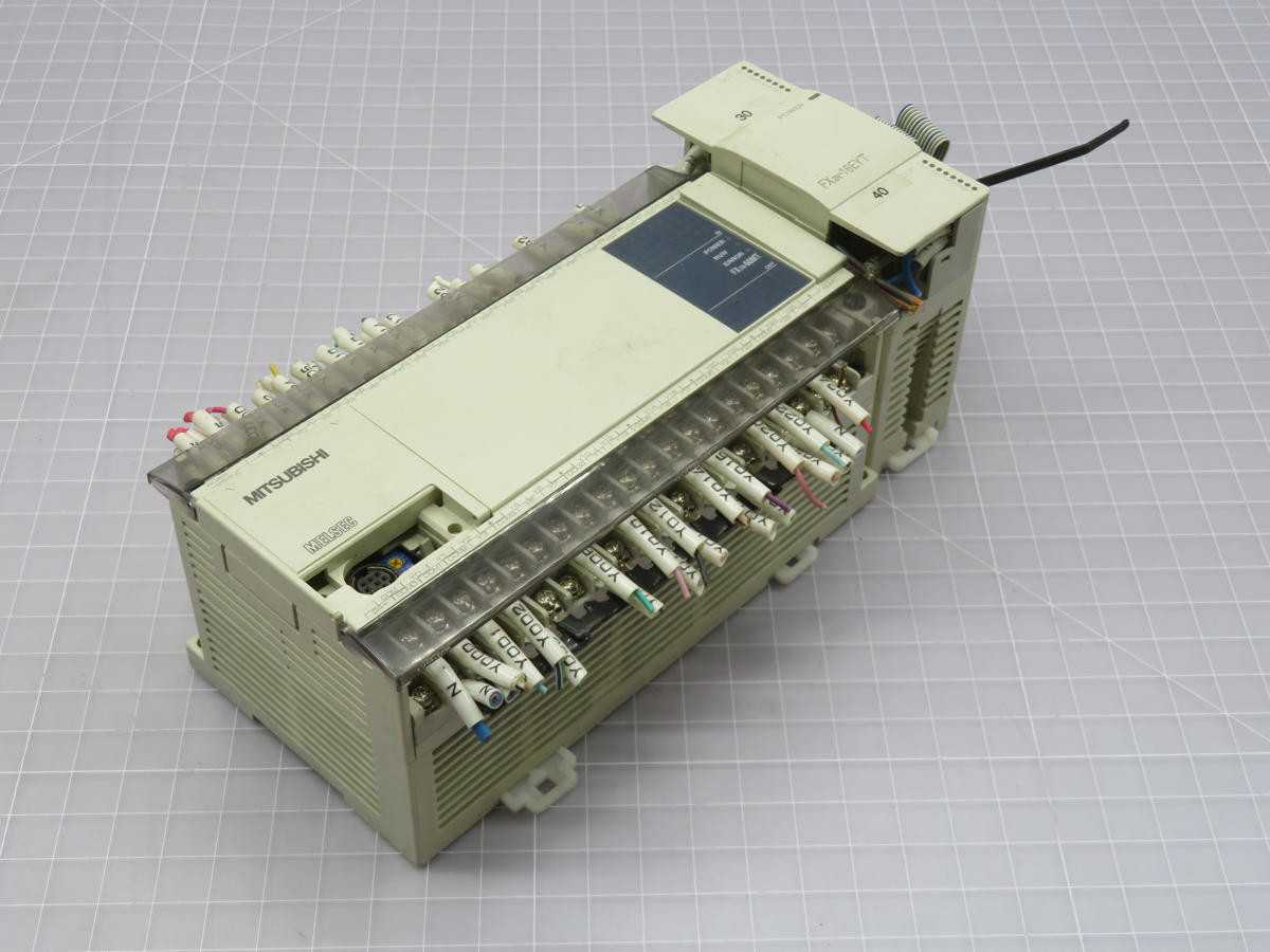 MITSUBISHI FX2N-16EYT FX1N-60MT PROGRAMMABLE CONTROLLER T220733 - PLC MODULES