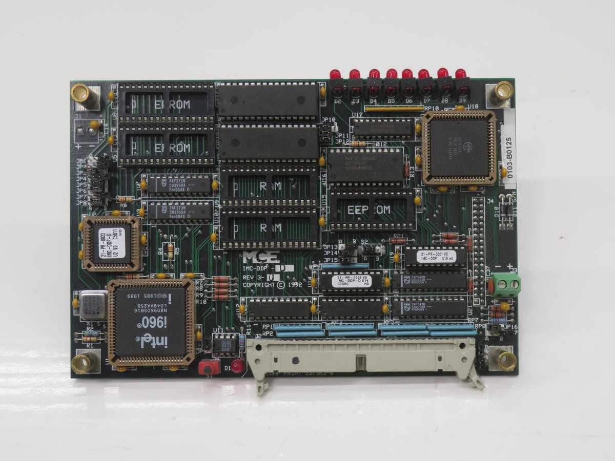 MCE IMC-DDP-D CIRCUIT BOARD T239631 - PCB CIRCUIT BOARDS