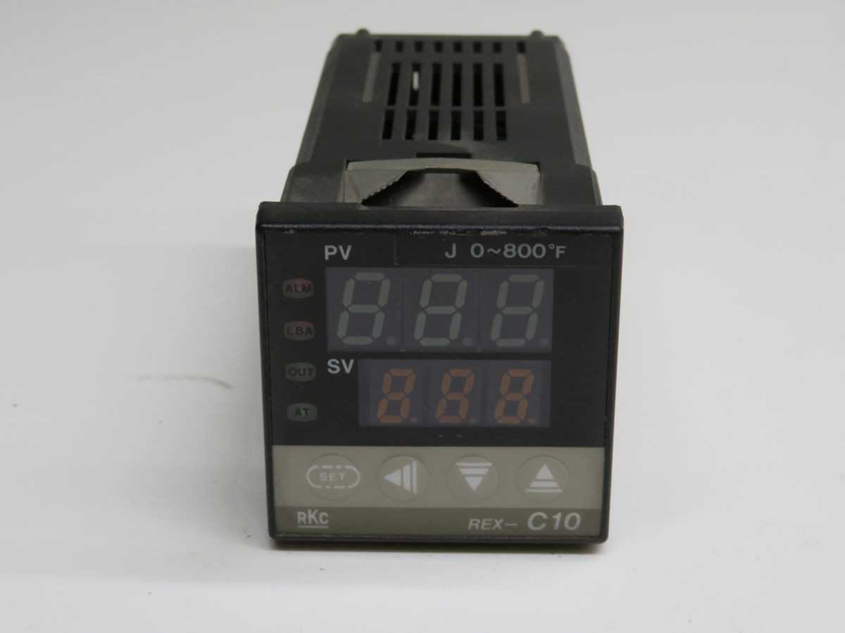 RKC REX-C10FPC-M*2CH TEMPERATURE CONTROLLER T253791 - TEMPERATURE CONTROLLERS