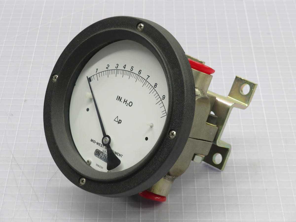 MID-WEST 130SC-54-FO PRESSURE GAUGE - INSTRUMENTATION