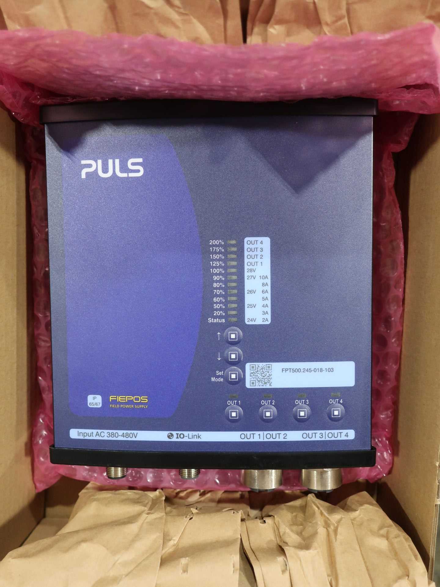 SKU 1775930 - LOT OF 29 PLUS FTP500.245-018-103 500W 3-PHASE POWER SUPPLY - POWER SUPPLIES