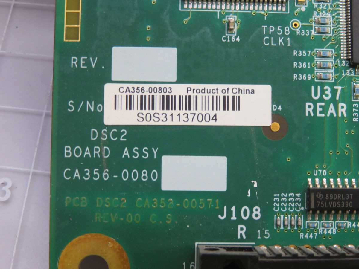 HP CA356-00803 CA356-0080 CIRCUIT BOARD T260368 - PCB CIRCUIT BOARDS