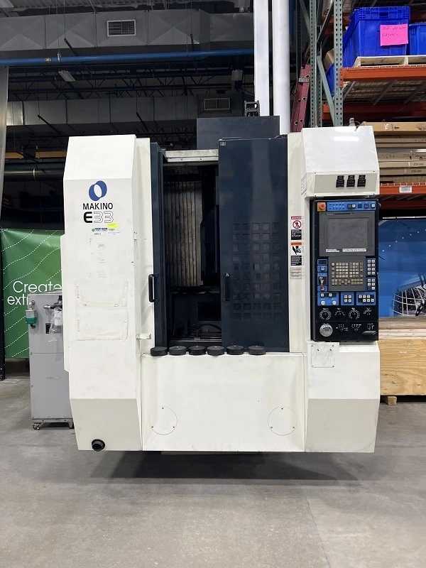 Used 2008 Makino E33 Vertical Machining Center | 40,000 RPM, 20 HP, 33.5 x 19.7 Table - VERTICAL MACHINING CENTERS