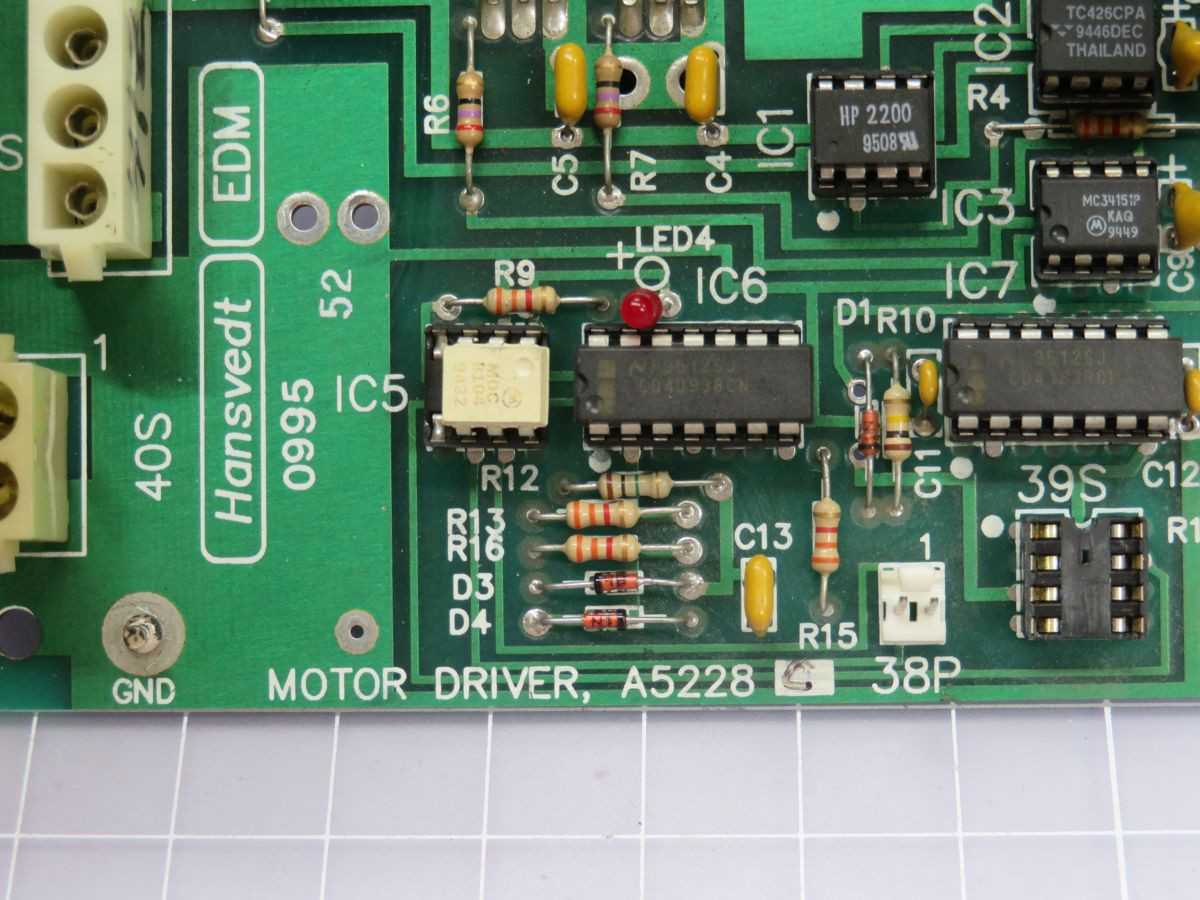 HANSVEDT A5228 Motor Driver T248820 - Reliable Performance for Your Equipment - PCB CIRCUIT BOARDS